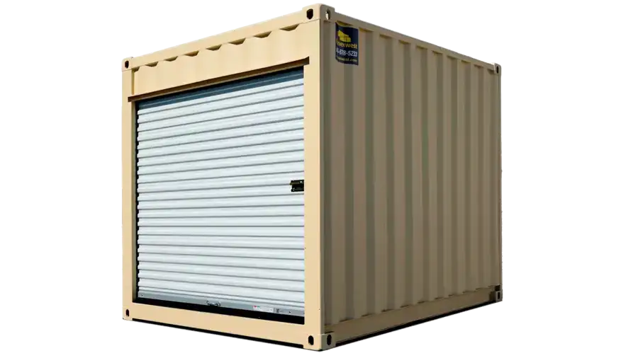 main 10ft Refurbished Storage Container with Roll-Up Door - Image 1