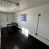 20ft 20’ Slate Gray Shiplap 120V Shipping Container Office Mini Split