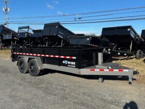 2025-BWISE-DLP-DUMP-TRAILER-7X16-COMBO-GATE-RAMPS-7-GAUGE-FLOOR-5.jpg BWise 7 x 16 Heavy Duty Dump Trailer – Low Profile With Ramps