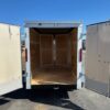 2025-HOMESTEADER-5X8-ENCLOSED-CARGO-TRAILER-BARN-DOORS-5.jpg Homesteader 5 x 8 Enclosed V-Nose Cargo Trailer – Barn Doors