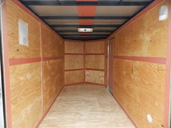 Homesteader 6 x 12 V-Nose Enclosed Trailer – 6″ Added Height