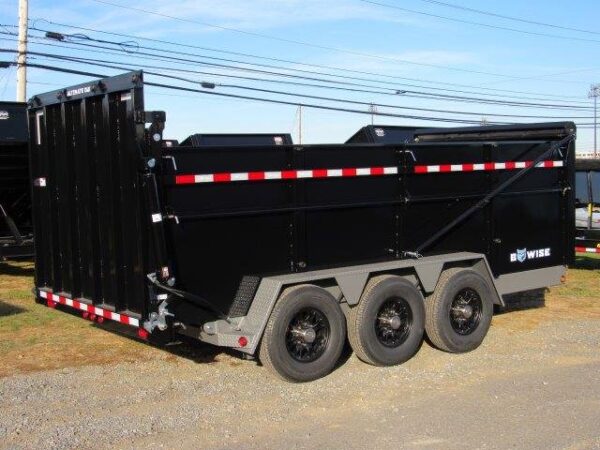 Bwise-7x16-Ultimate-Dump-Trailer-Triple-Axle-Hydraulic-Ramp-Gate-Hydrualic-Jack-1.jpg BWise 7 x 16 Heavy Duty Dump Trailer – Tri-Axle Ultimate Dump