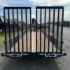 BWise 7 x 20 Equipment Trailer – Split Landscape Ramp