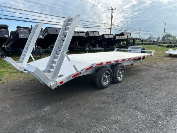 Cargo-Pro-8.5-x-20-Aluminum-Deckover-Equipment-Trailer-7K-Torsion-Axles-Ladder-Ramps-1.jpg Cargo Pro 8.5 x 20 Aluminum Deckover Equipment Trailer