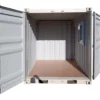 8ft Cubic Shipping Container w/Door+Window 8’Lx6.7’Wx7.4’H