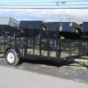 Premier 7 x 12 Landscape Utility Trailer – Mesh Sides & ATV Ramp