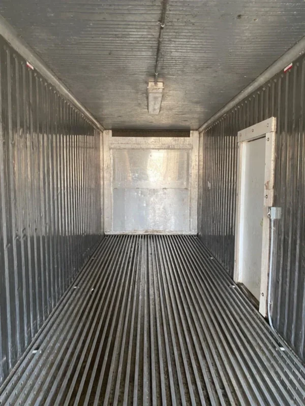 Used 40ft Refrigerated Shipping Container – With Custom Side Door Access
