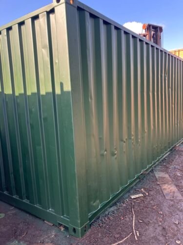 s-l500-10.jpg 20x8x86 Side Door Shipping Container Repainted With Lock Box