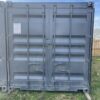 Shipping Container 20Ft Dark Grey With Black Timber Cladding